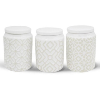 Pojemniki 3 sztuki Maestro Pattern MR-20033-03CS